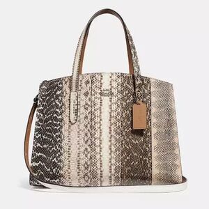 Coach Charlie Carryall in Ombré Snakeskin